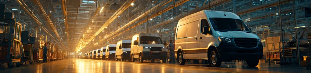 Fleet vehicle builder for commercial fleets